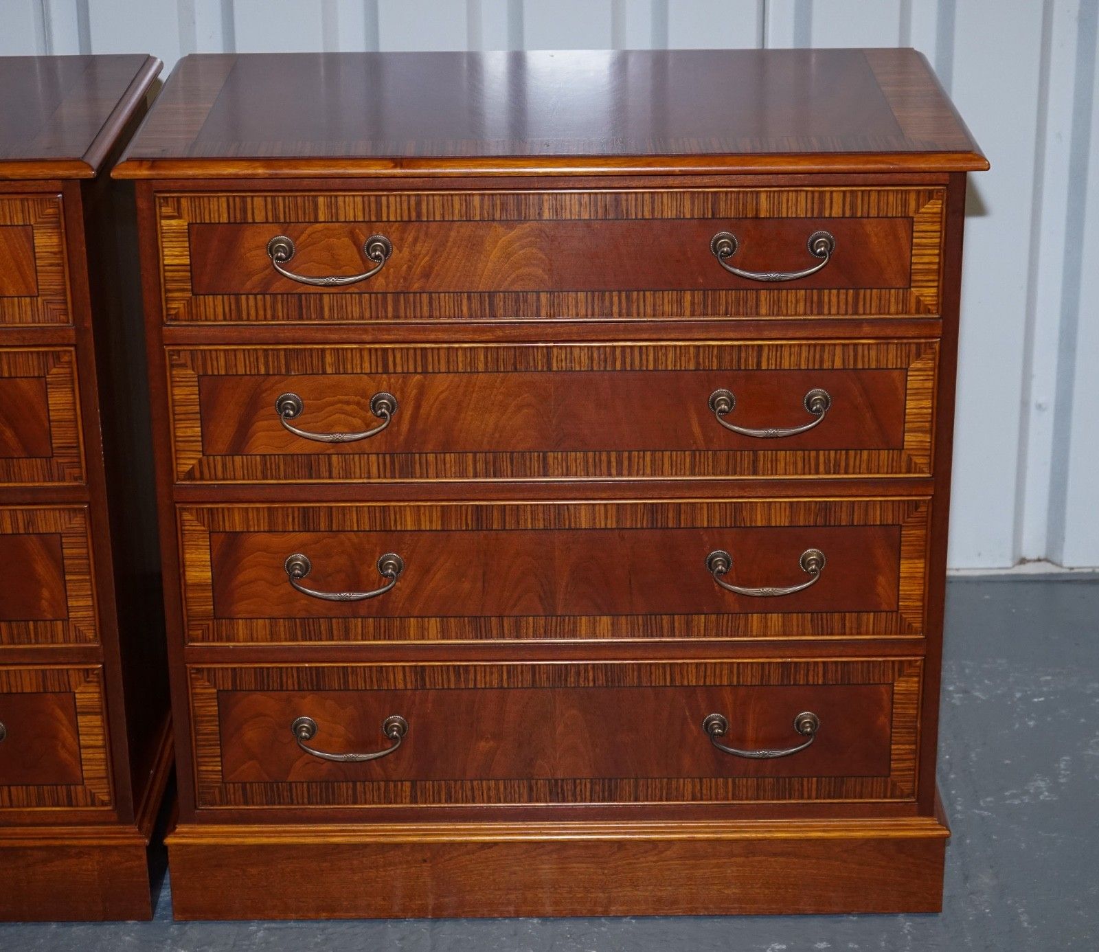 Pair Of Large Edwardian Style Chest Of Drawers Made By Paul Smith Brighton (1/3) photo buy