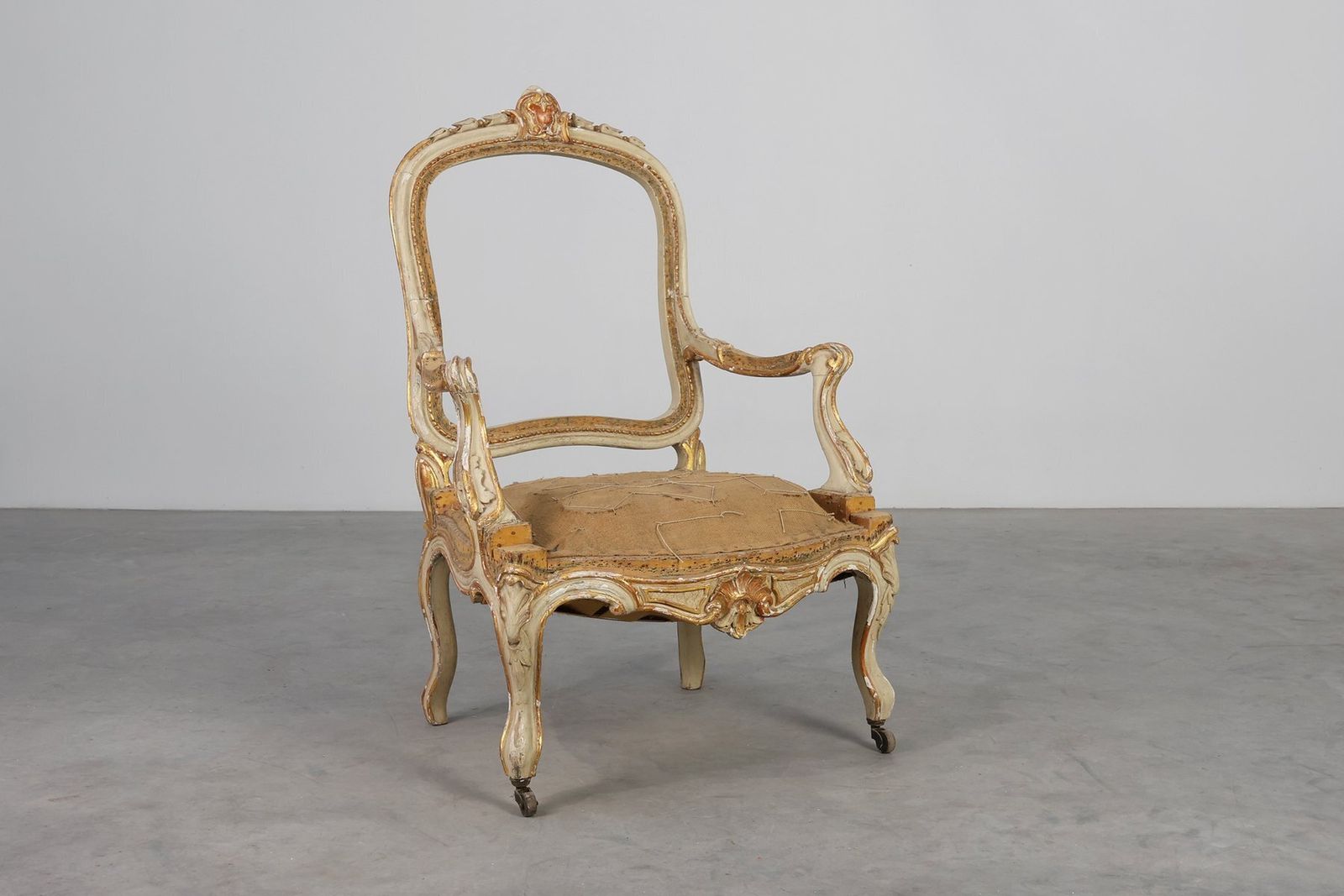 photo furniture French Louis XV Suite In Carved Wood, Set Of 5