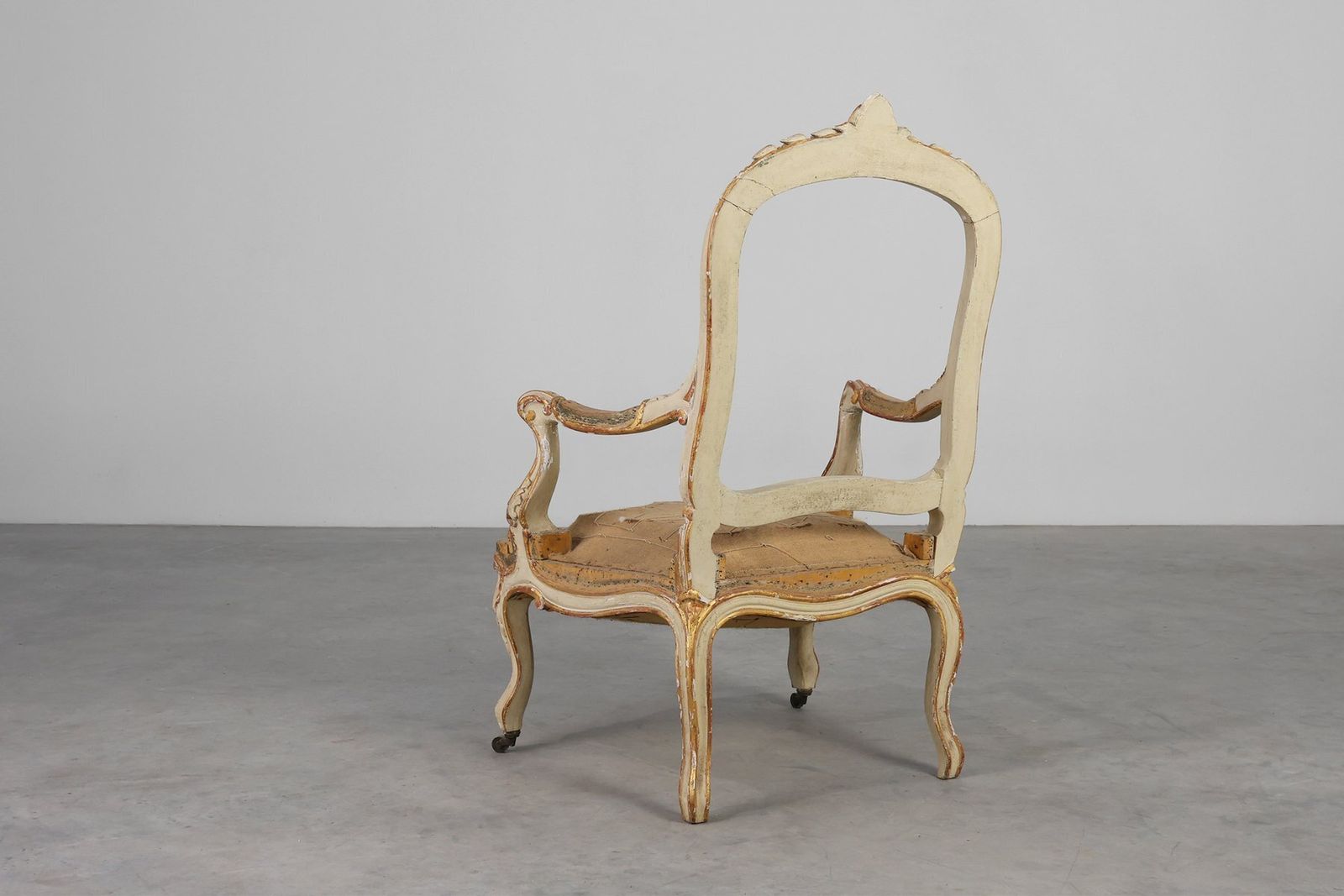 French Louis XV Armchairs In Carved Wood, Set Of 2 photo Furniture