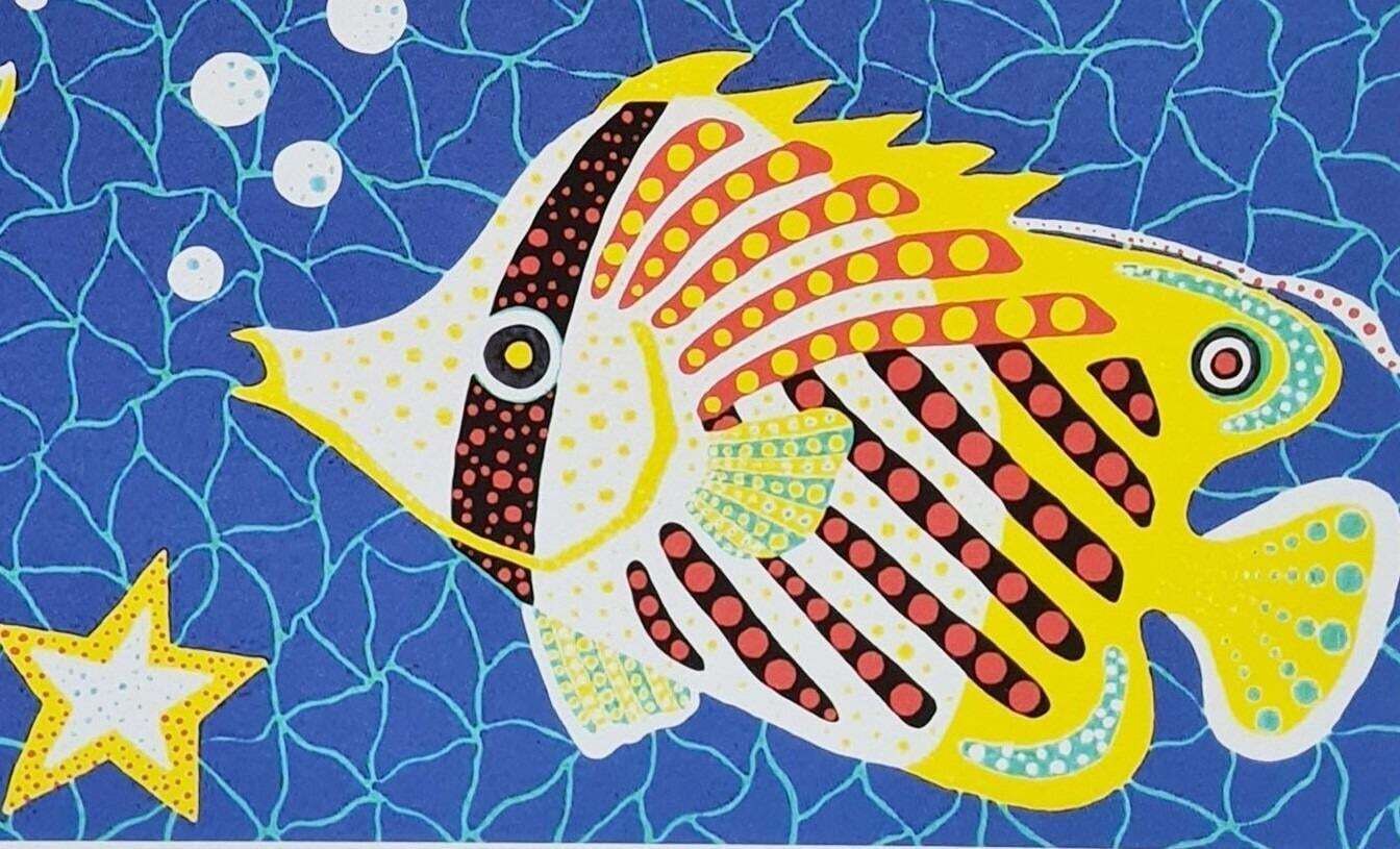 Yayoi Kusama, Sea, Lithograph, 1990s photo 1995.0