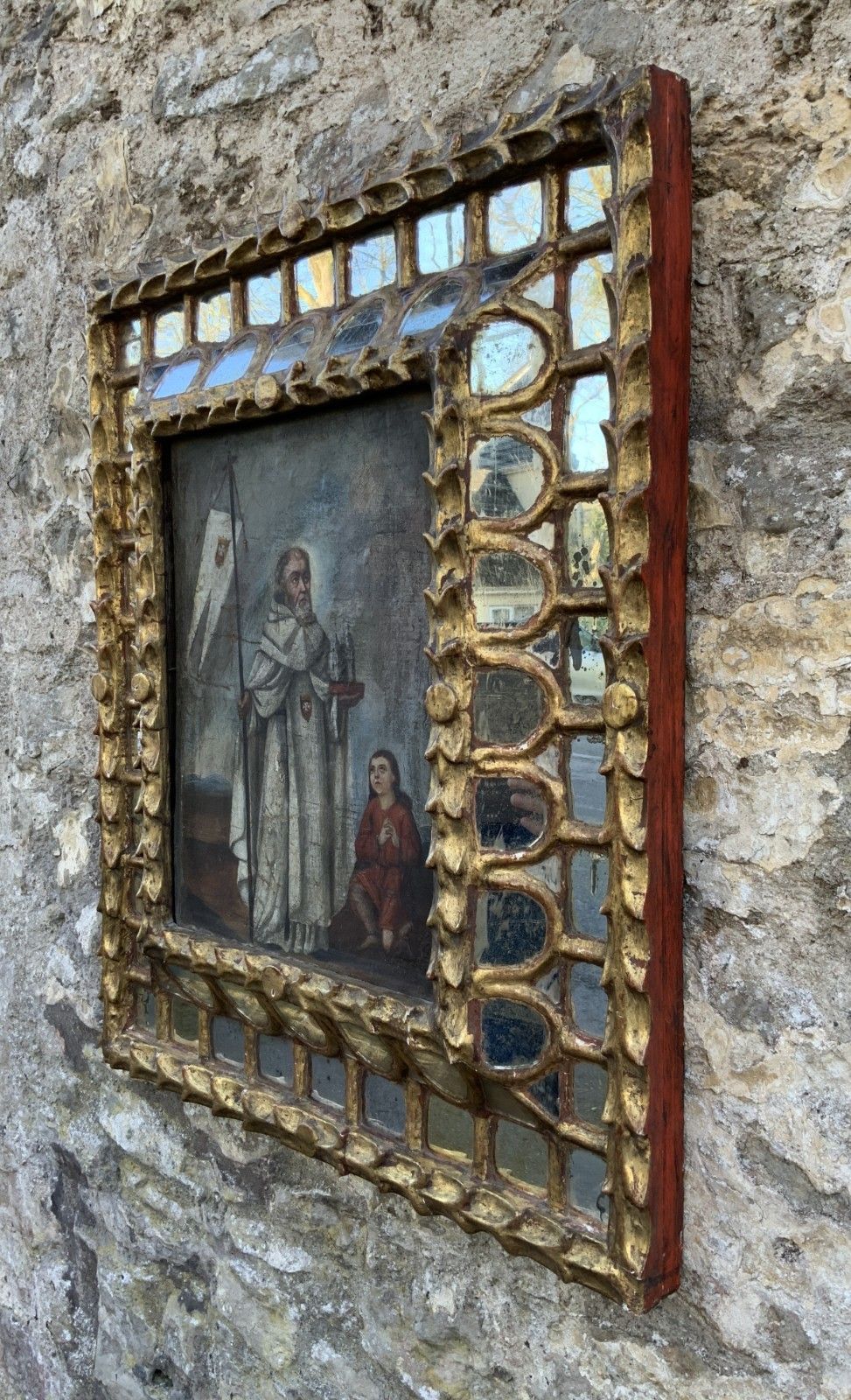 Art 17th Century Portrait Painting Spanish School Old Master Religious Historical photo