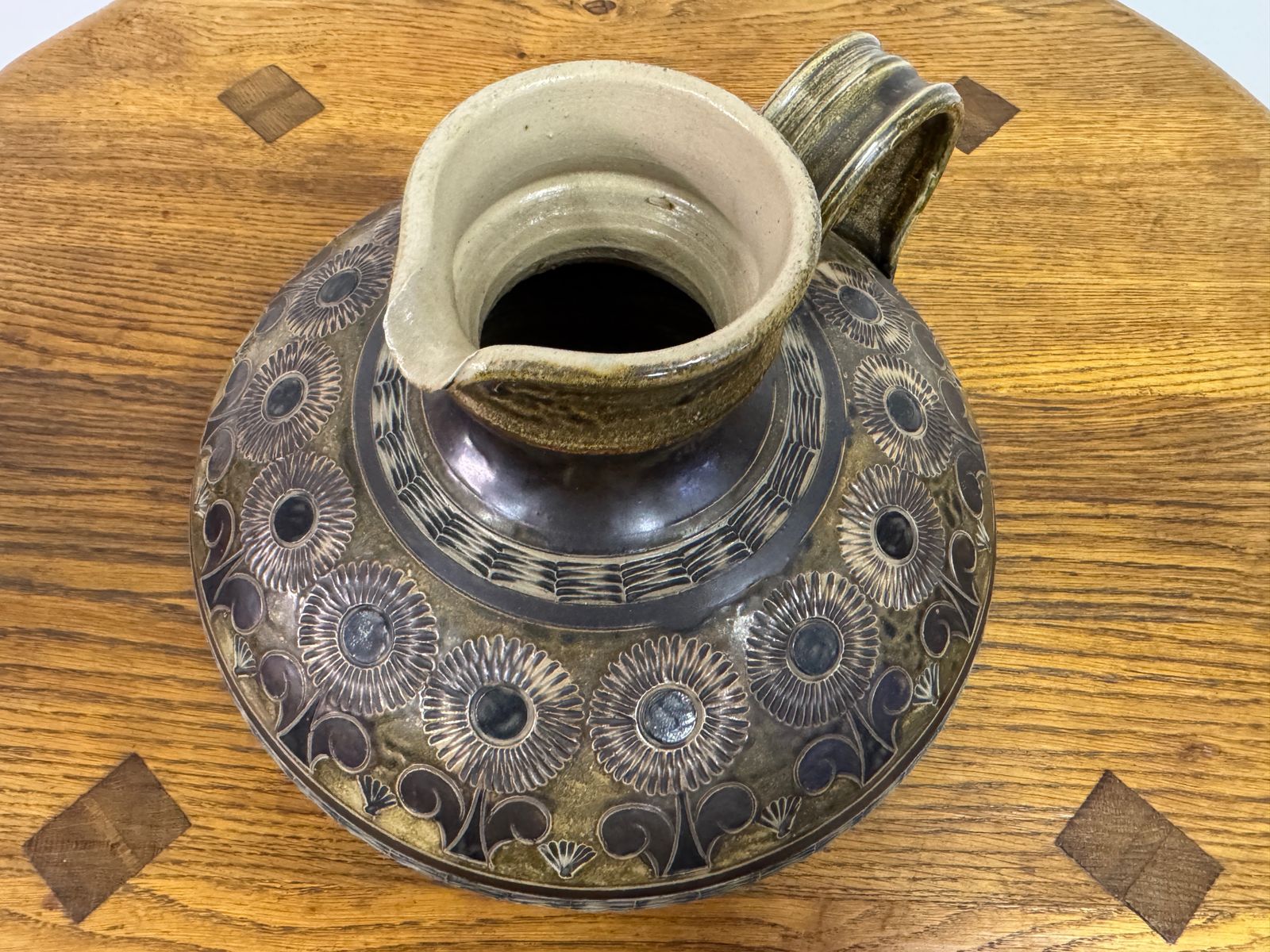 1970s Belgian Ceramic Jug Or Vase photo 125.0