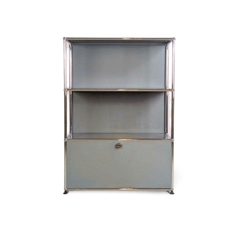 Usm Haller Sideboard Fritz Haller 3x1 Medium Grey Designer Chest Of Drawers
