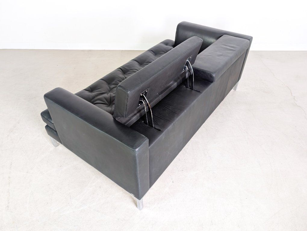 photo buy Original Sofa De Sede Ds 0040 Leather Design Two Seater Black