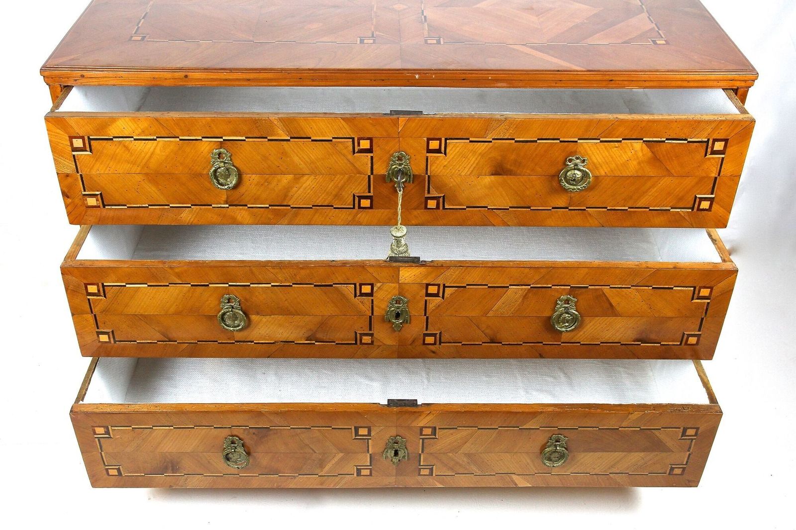 18th Century Neoclassical Chest Of Drawers   Cherrywood, Austria Circa 1790 photo buy