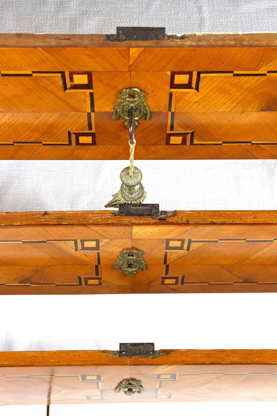 18th Century Neoclassical Chest Of Drawers   Cherrywood, Austria Circa 1790 photo vintage