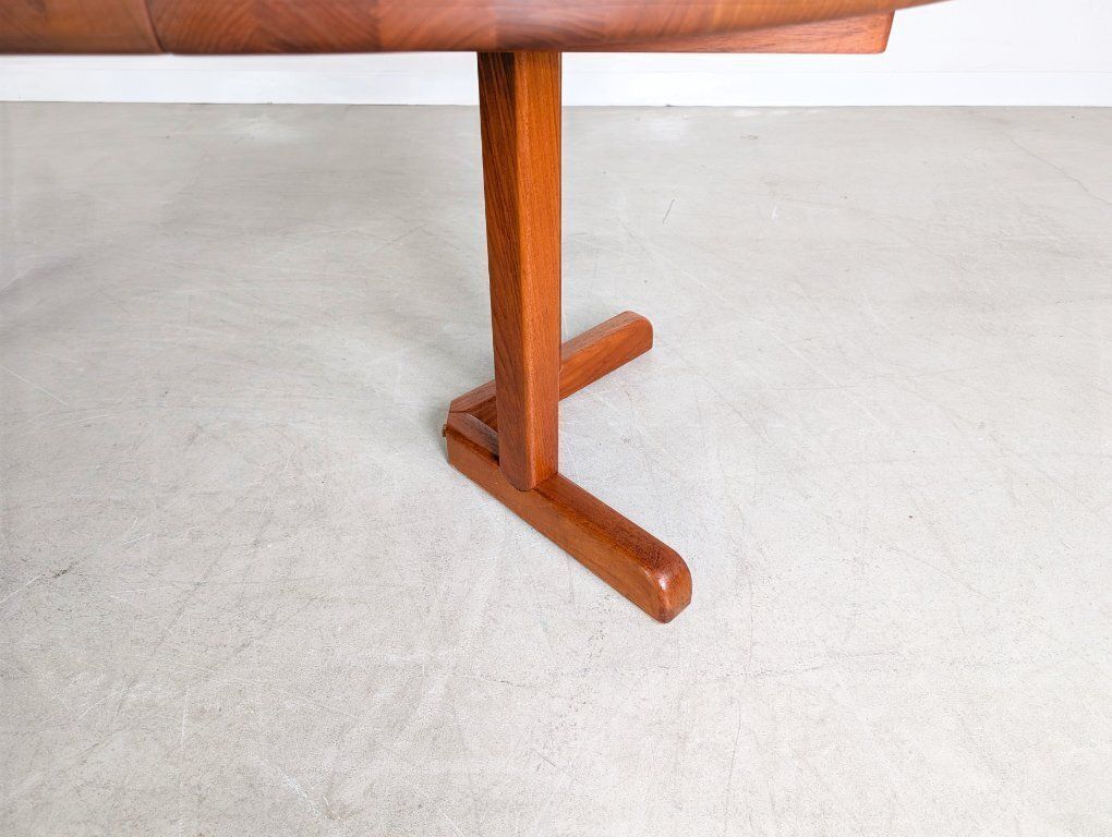 Furniture Original Midcentury Dining Table Rosengaarden Teak 1960 Extendable photo
