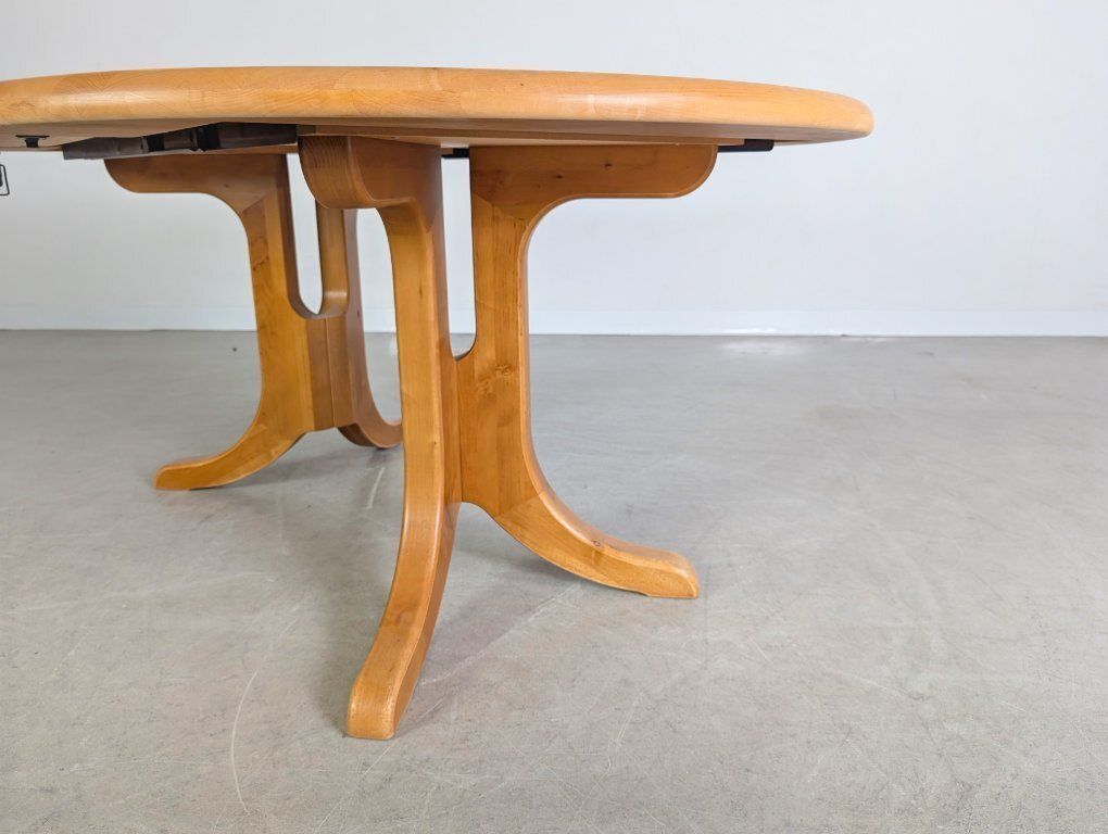 photo furniture Rainer Daumiller Extendable Beech Dining Table, Mid Century Design