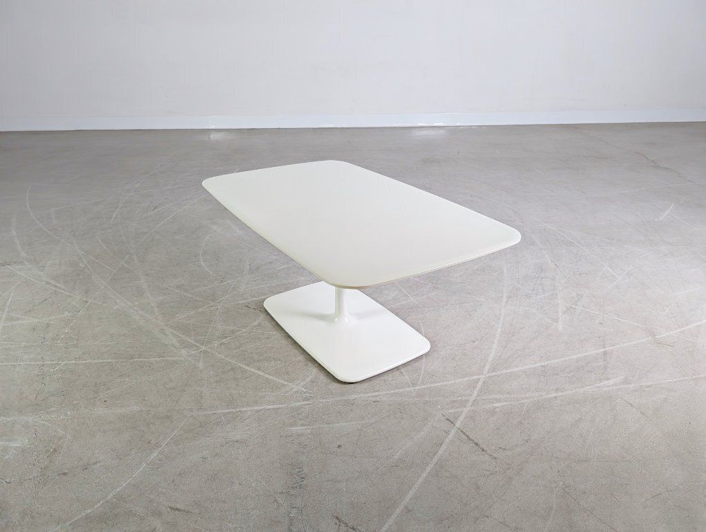 Original Cor Jalis 1785 Coffee Table, Metal, White, Crystal White Design photo 734.0