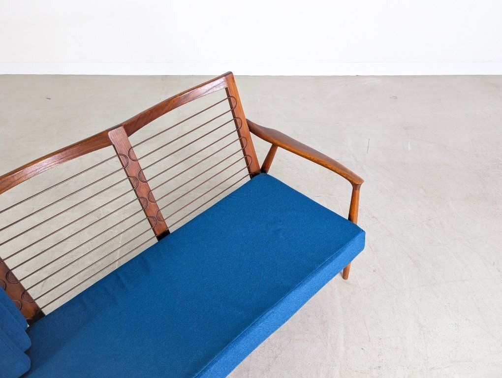 photo for sale Original Midcentury Sofa Teak Vintage Danish Design 1960 Mcm
