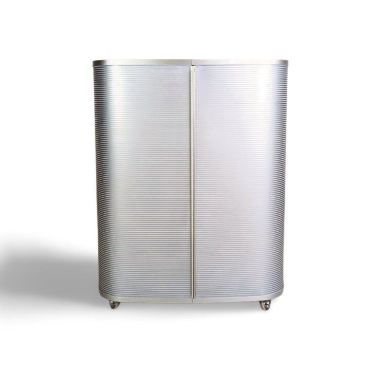 Wogg Chest Of Drawers, Designer Cabinet By Benny Mosimann, Elliptical Cabinet