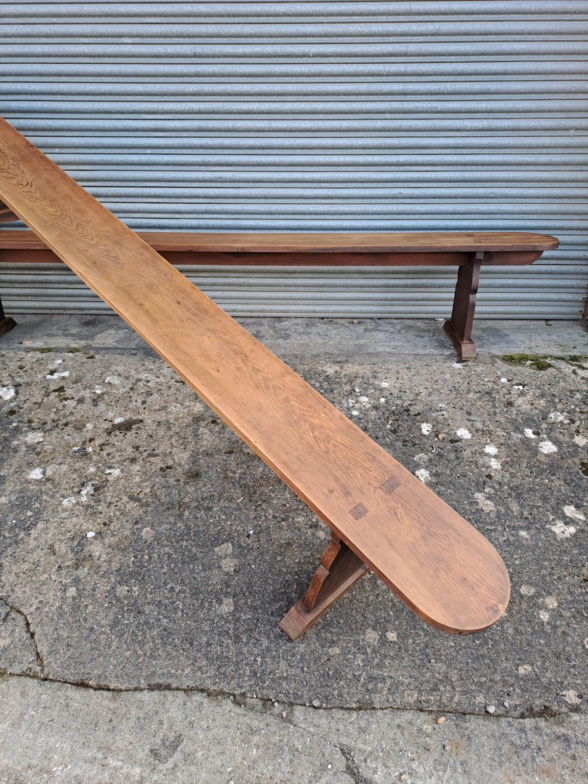 Exceptional Pair Of Extra Large Provincial Benches photo buy