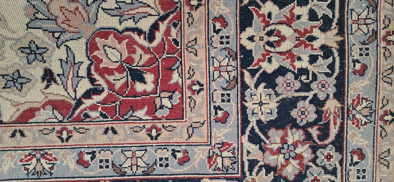 photo buy Large Woolen Carpet, 1920s, Vintage