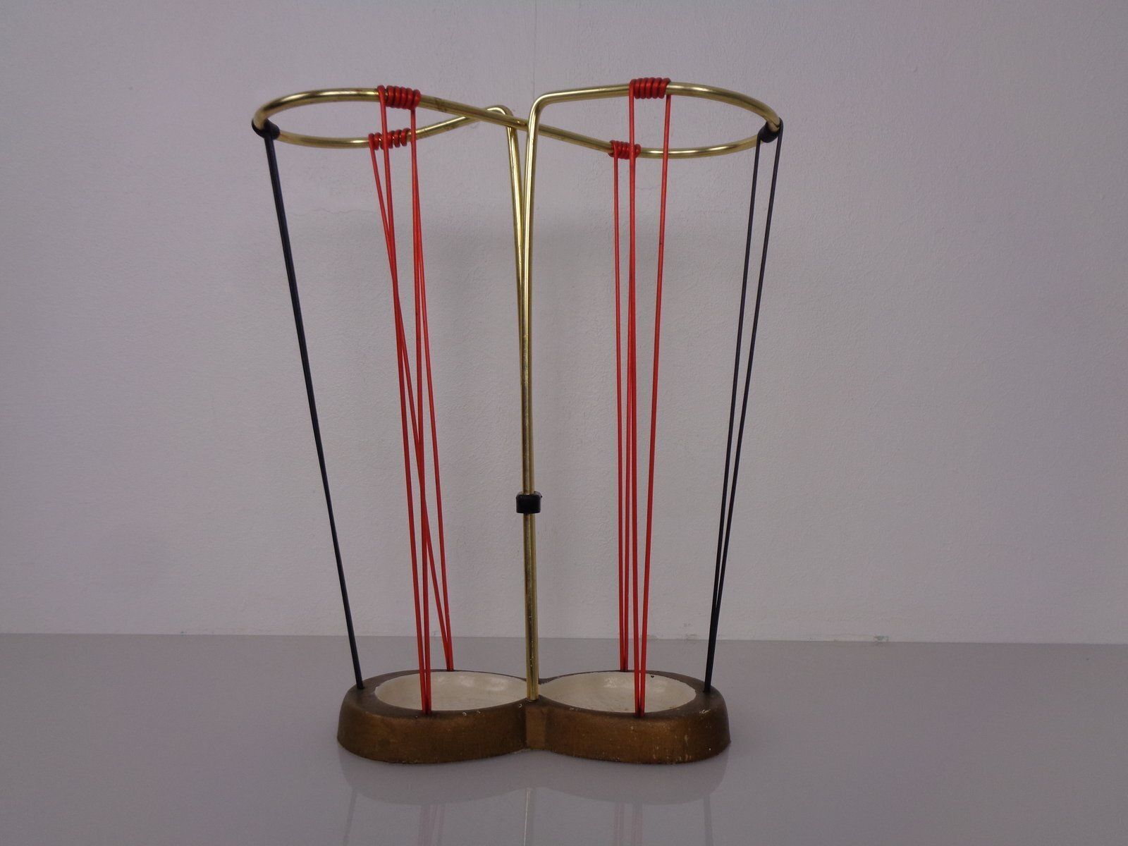 Mid Century Modern String Umbrella Stand, Germany, 1950s