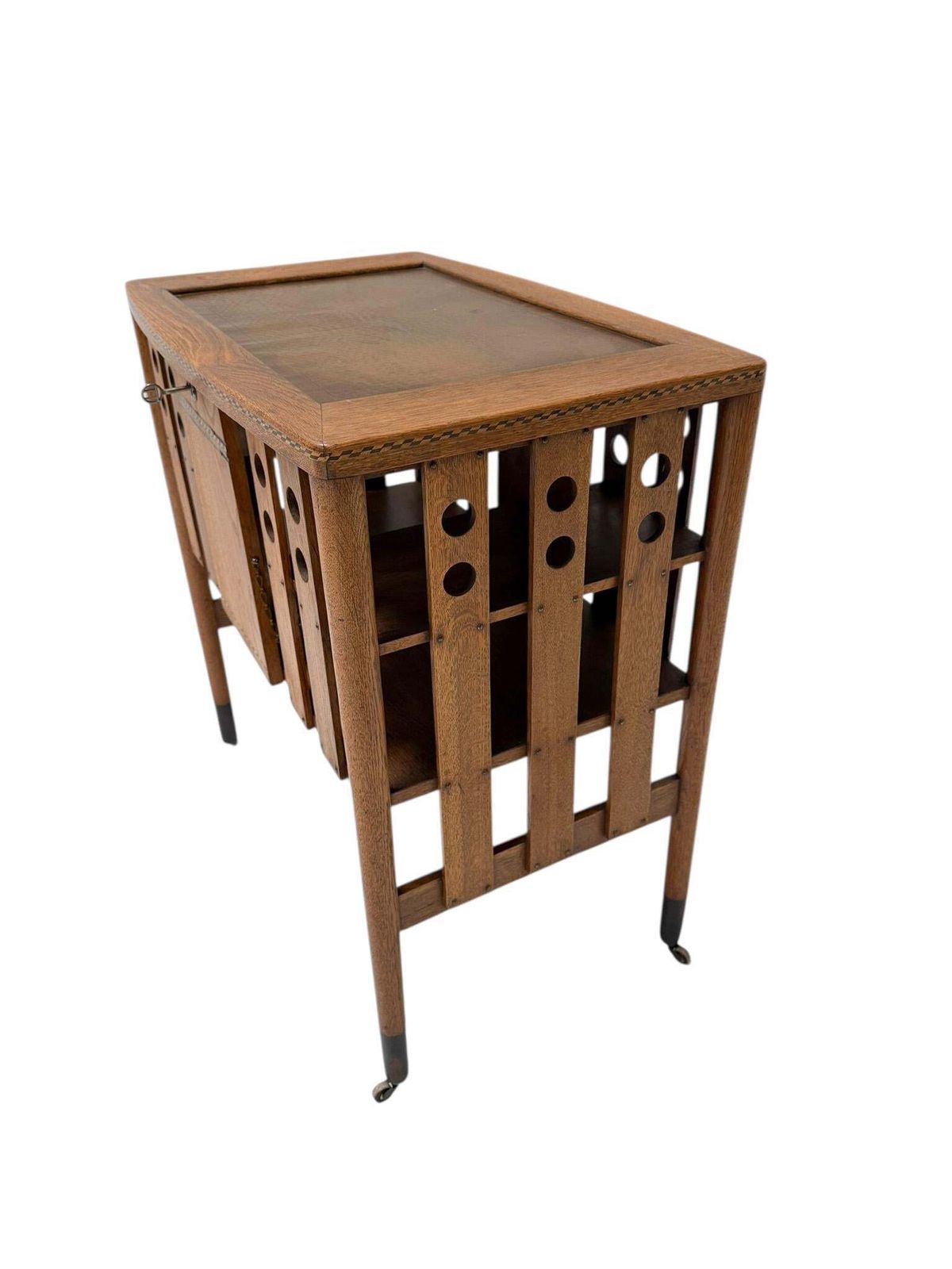 Vienna Secession Cabinet With Small Door, 1900s photo for sale