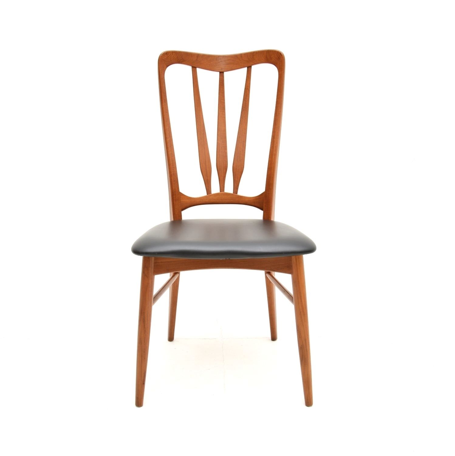 Set Of Six Danish Teak ‘Ingrid’ Dining Chairs By Niels Koefoed photo for sale