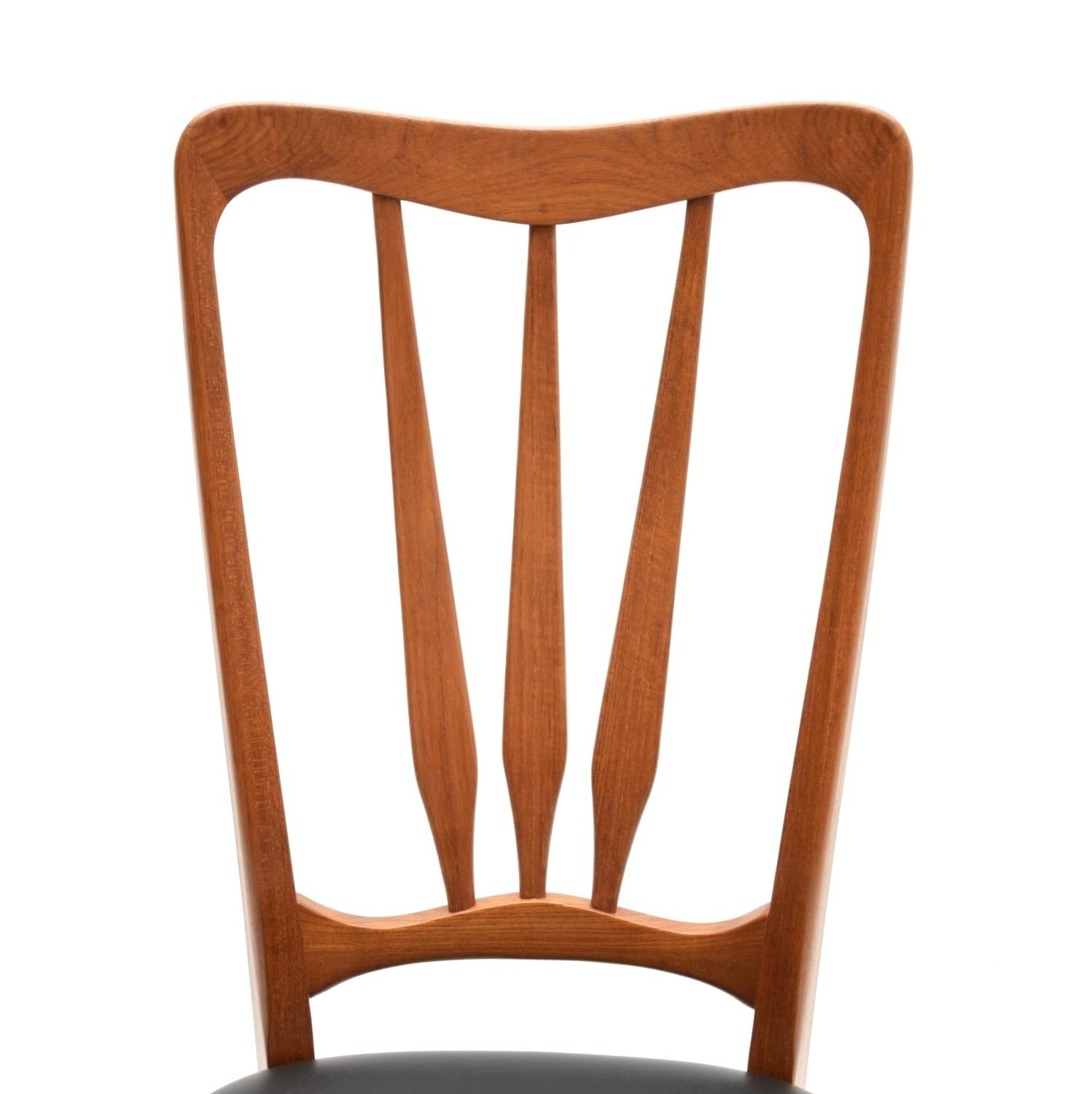 Set Of Six Danish Teak ‘Ingrid’ Dining Chairs By Niels Koefoed photo 1885.0