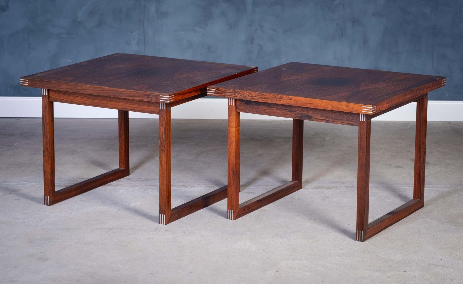 Rosewood Side Tables By Rud Thygesen For Heltborg Møbelfabrik, 1960s, Set Of 2 photo furniture