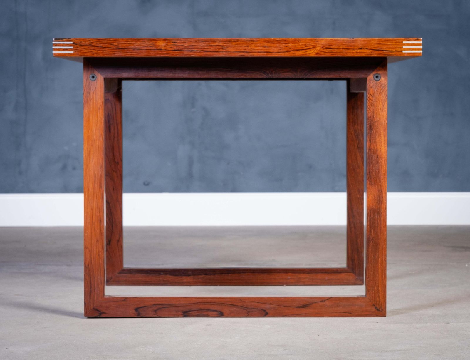 photo for sale Rozenhout Bijzettafels Van Rud Thygesen Voor Heltborg Møbelfabrik, Ca. Jaren 1960, Set Van 2