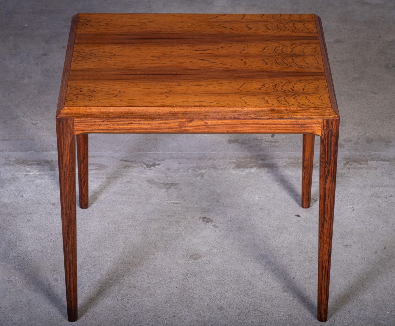 Nesting Tables In Rosewood With Tiles By Johannes Andersen For Cfc, 1960s photo vintage