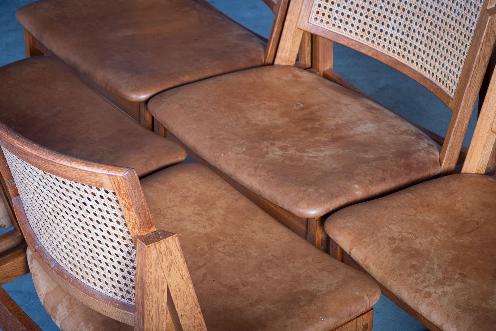 Oak Dining Chairs By Kai Lyngfeldt Larsen, 1960s, Set Of 5 photo Furniture