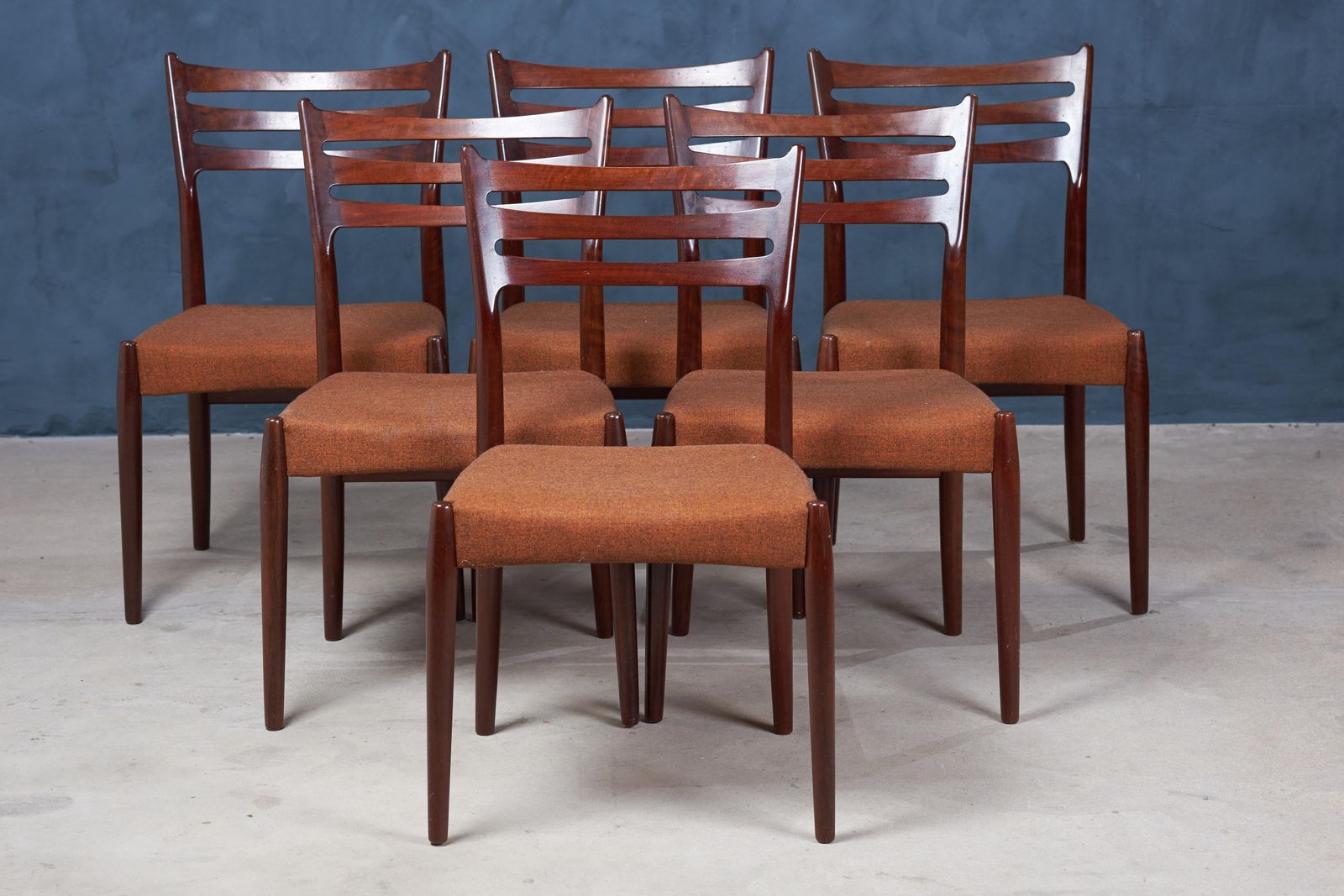 Vintage Dining Chairs By Svend Aage Madsen, 1960s, Set Of 6 photo Furniture