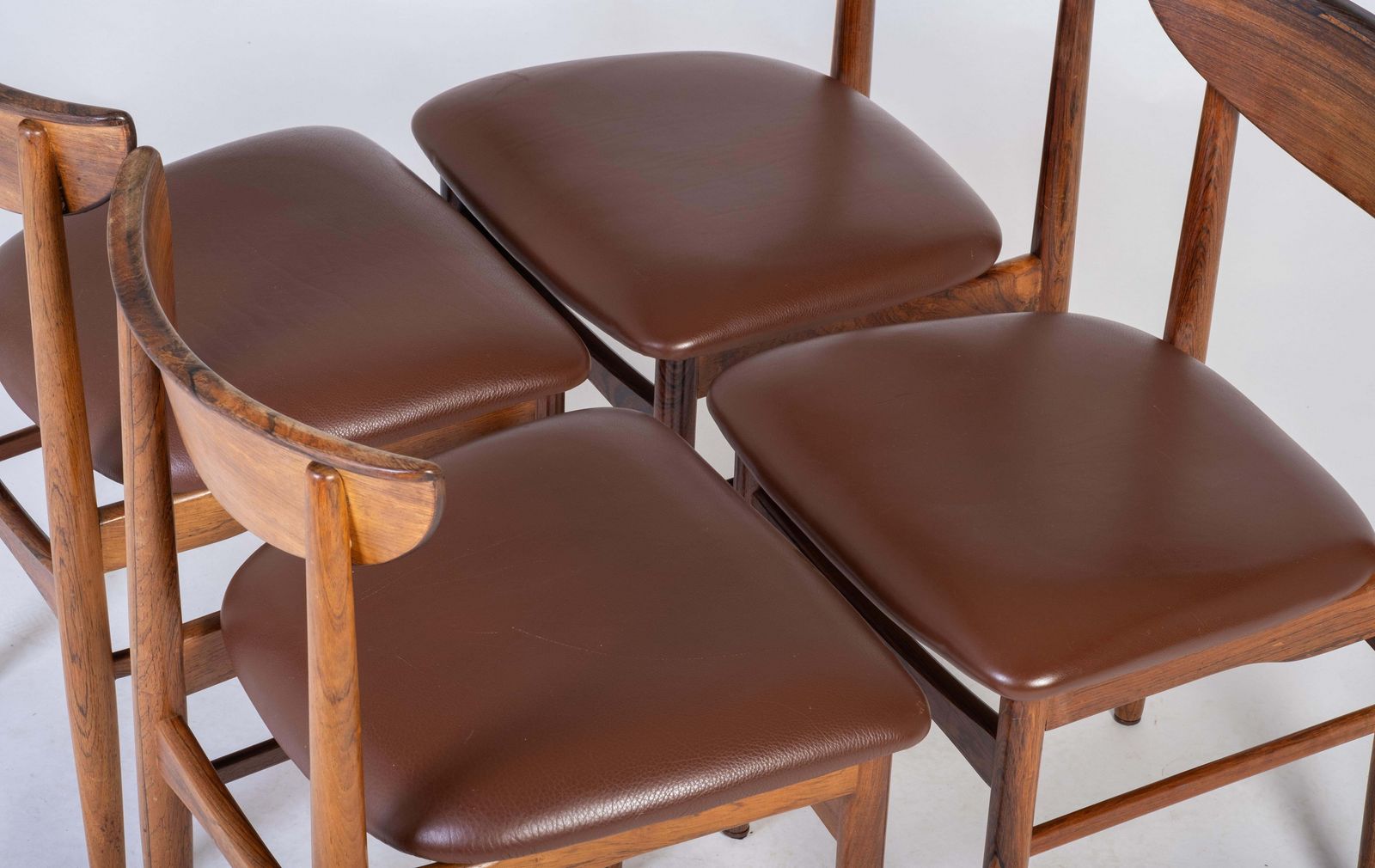 Danish Rosewood Dining Room Set From Skovby, 1960s, Set Of 4 photo Furniture