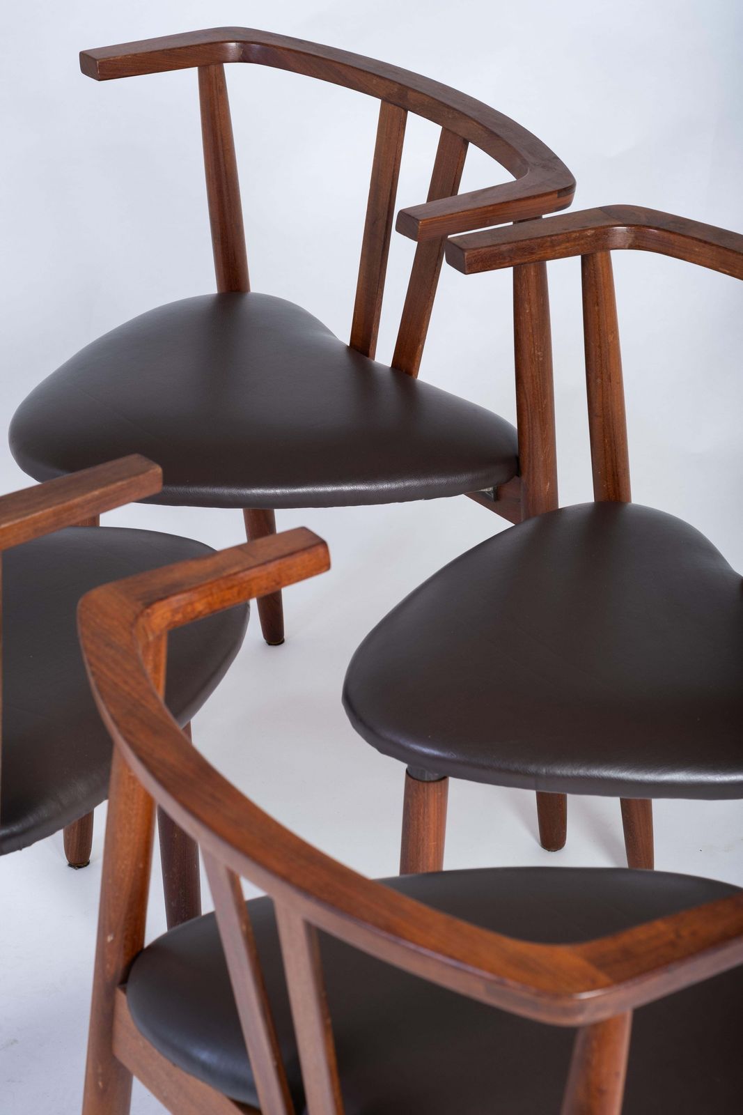 Dining Chairs In Teak By Hans Olsen, 1960s, Set Of 4 photo 1724.0
