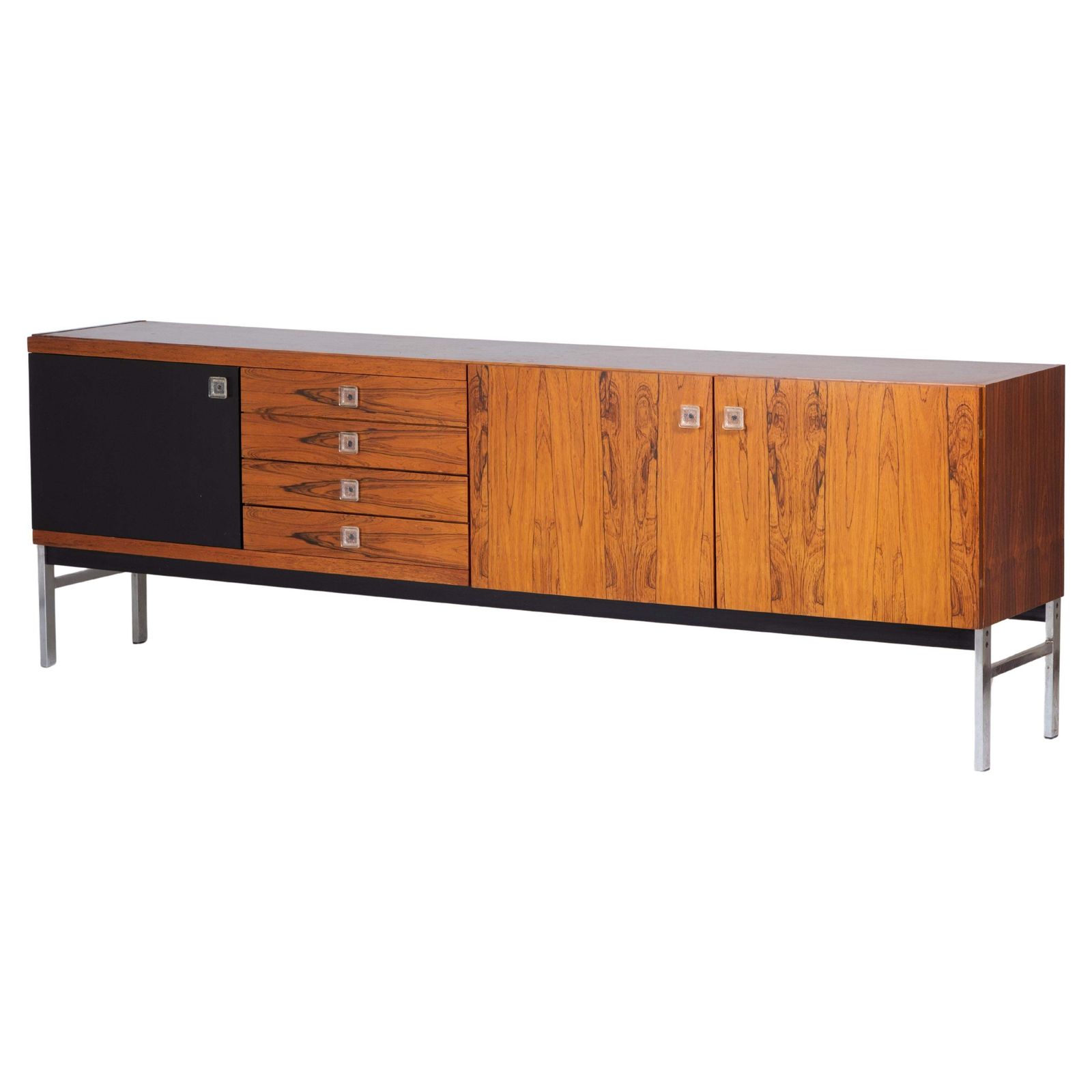Dutch Rosewood Sideboard By Fristho Franeker, 1960s