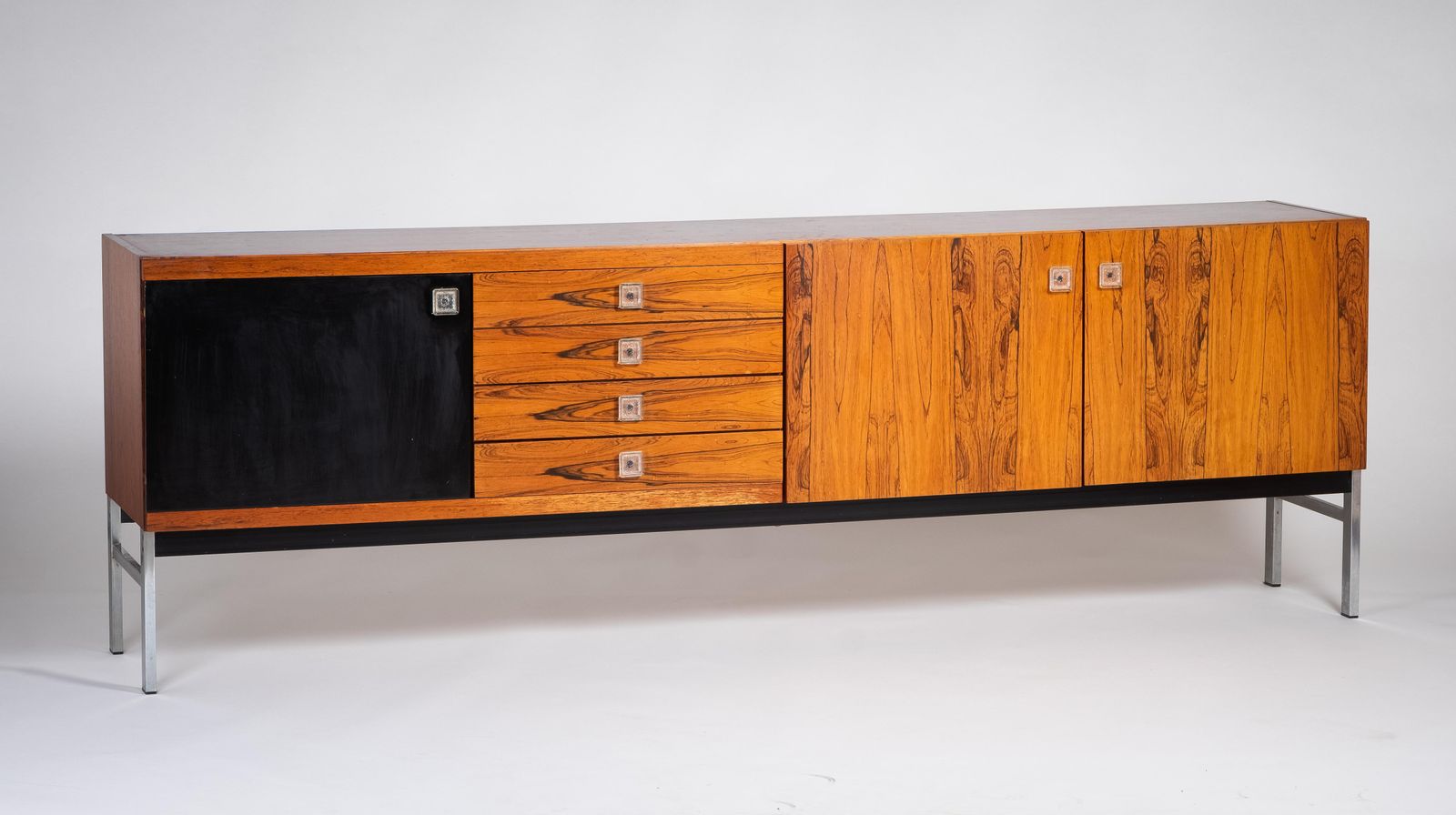 Dutch Rosewood Sideboard By Fristho Franeker, 1960s photo furniture