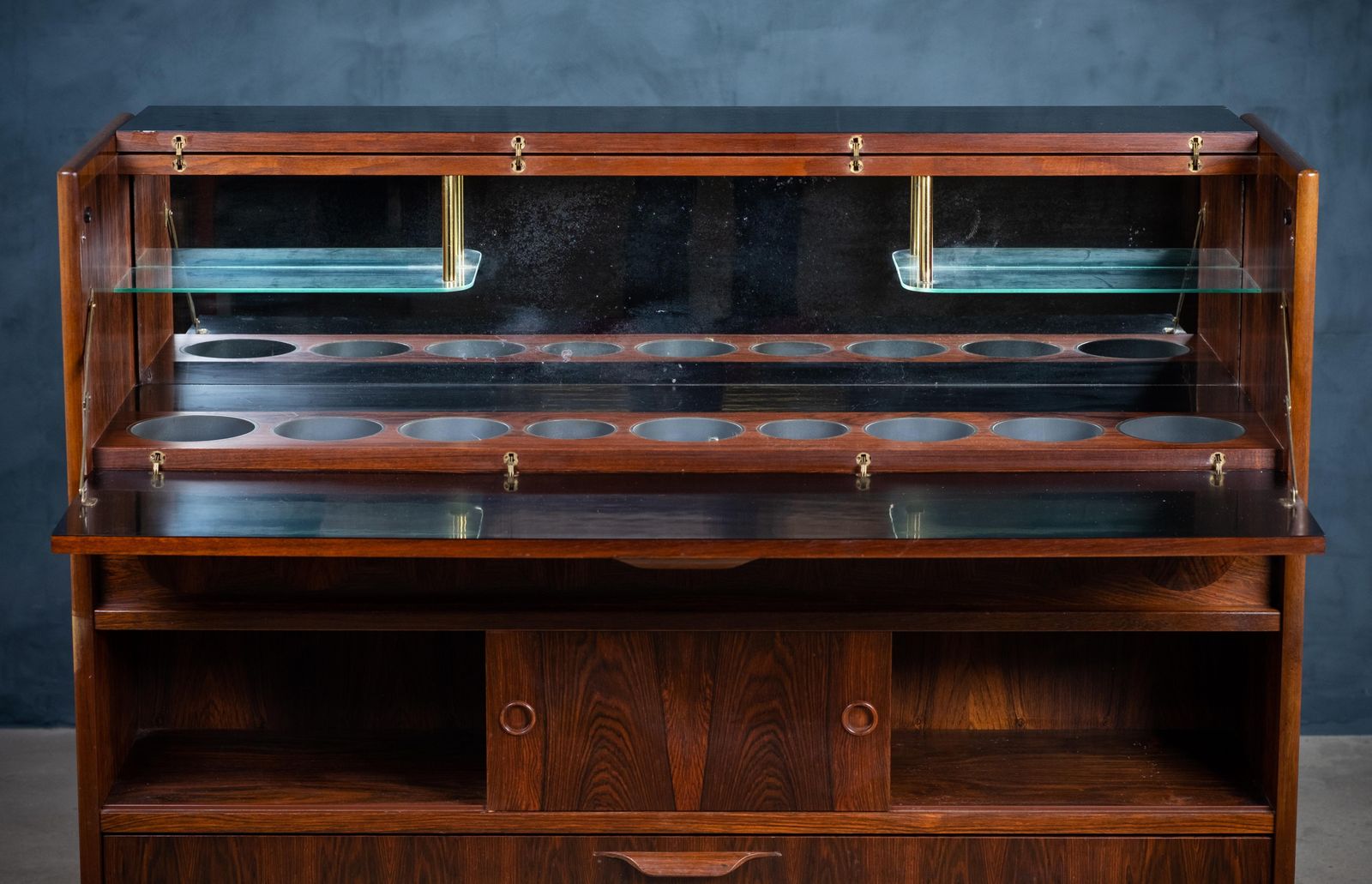 photo for sale Bar Cabinet In Rosewood By Johannes Andersen For Skaaning & Son, 1960s