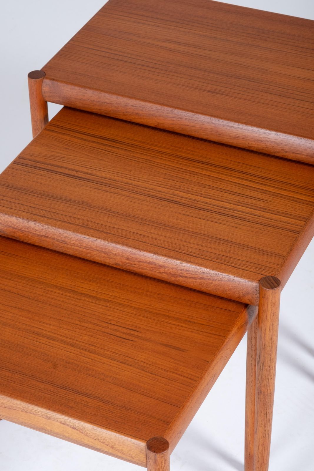 Nesting Tables In Teak, Danish Design, 1960s, Set Of 3 photo 876.0