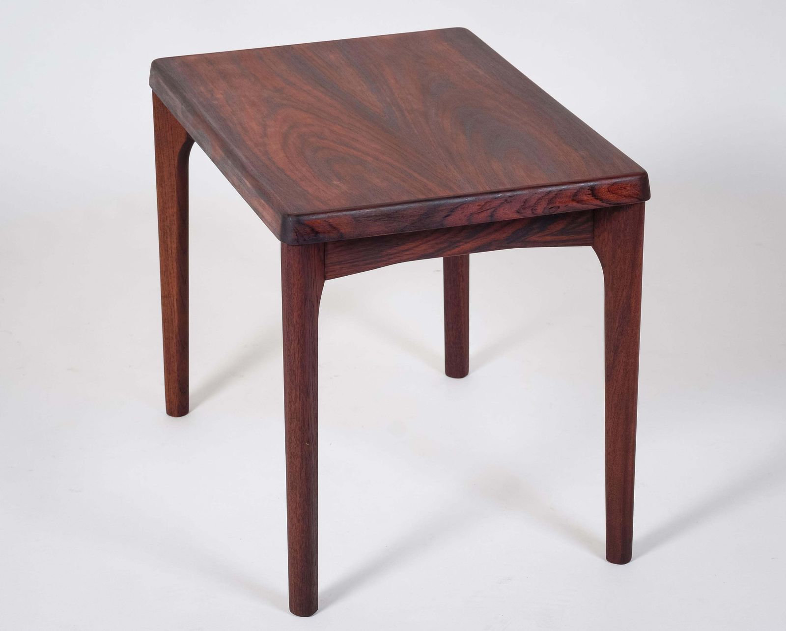 Side Table In Rosewood By Henning Kjærnulf For Vejle Mobelfabrik, 1960s photo Furniture