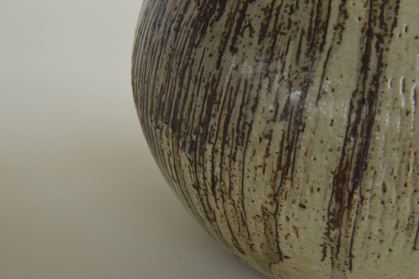 Vintage Studio Pottery Stem Vase By Potter Jean Stanton photo for sale
