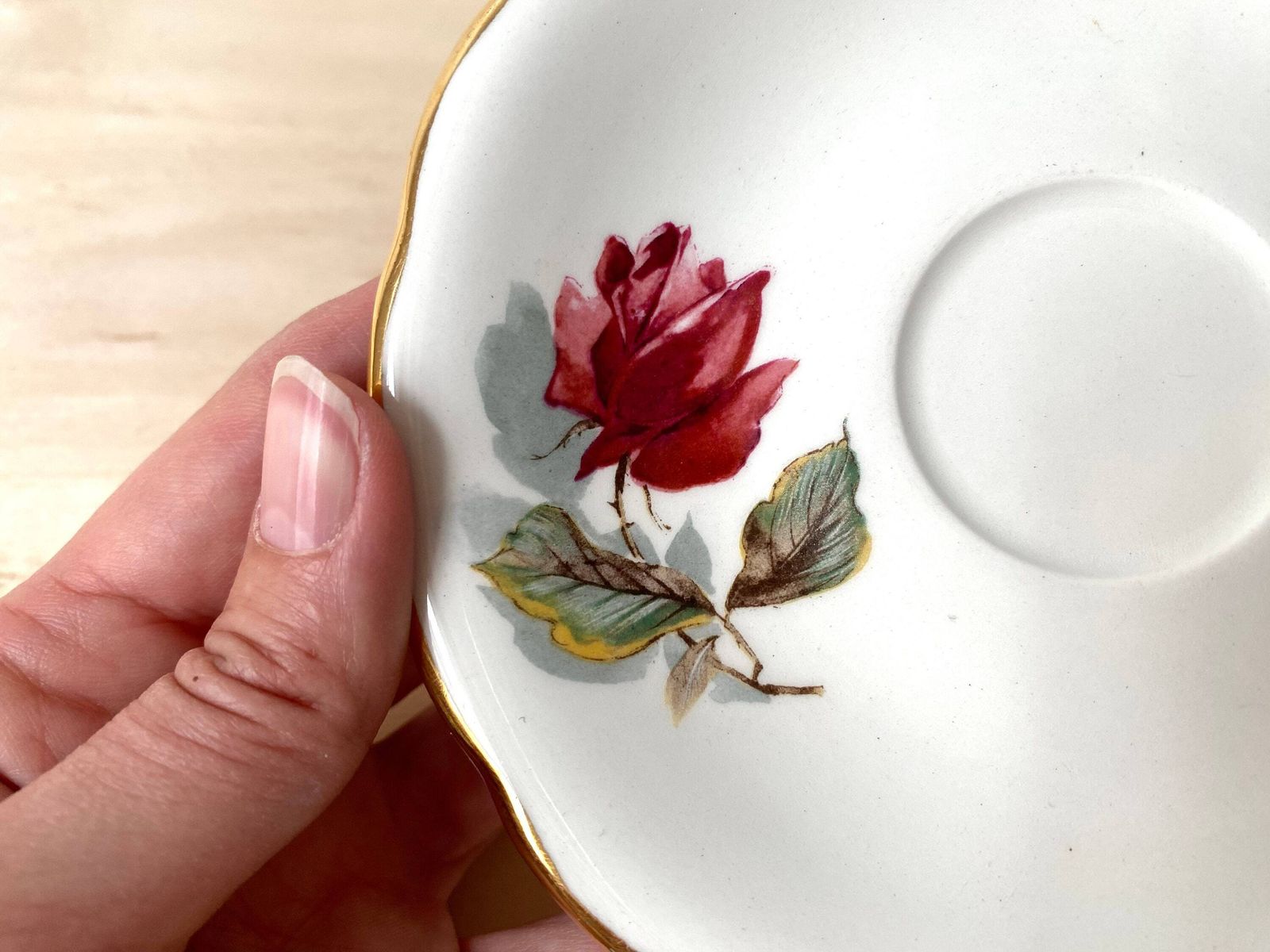 Set Of 2 Coffee / Tea Cups "Chambord" By Gien France, Vintage Earthenware Coffee Set, Cups + Saucers photo 96.0