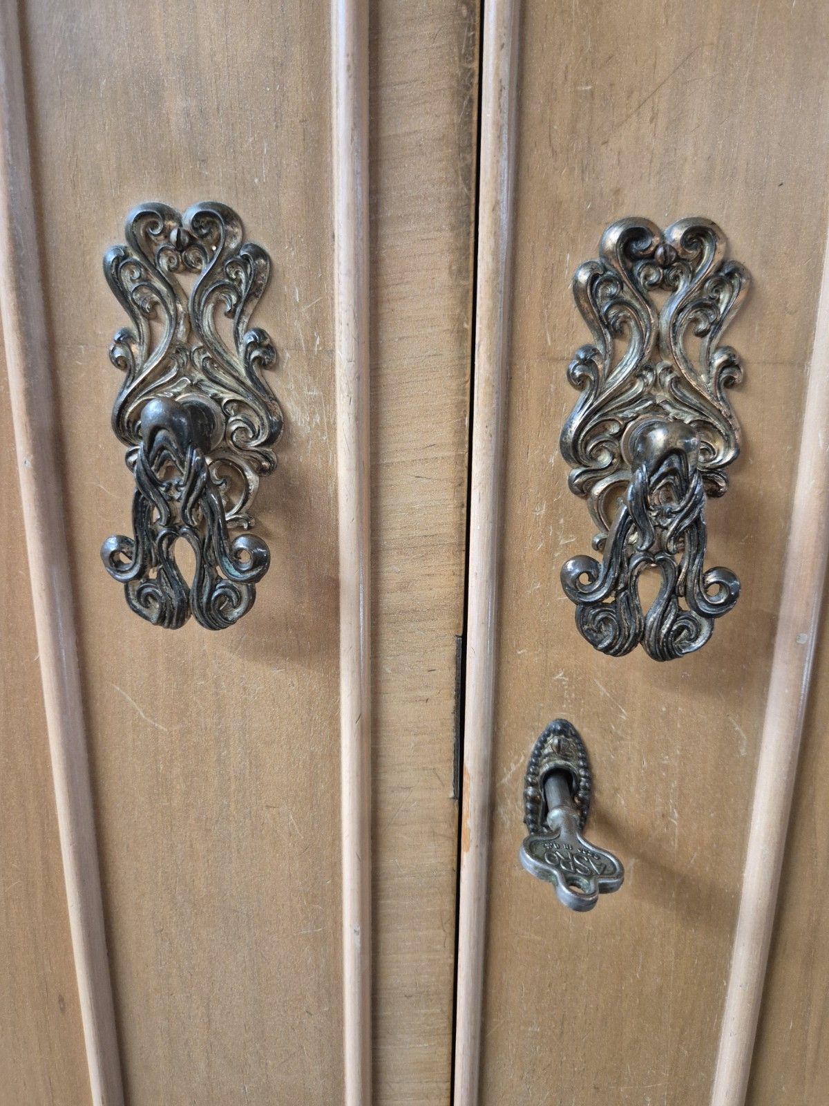 Mid Century French Style Walnut Works Ladies Wardrobe photo furniture