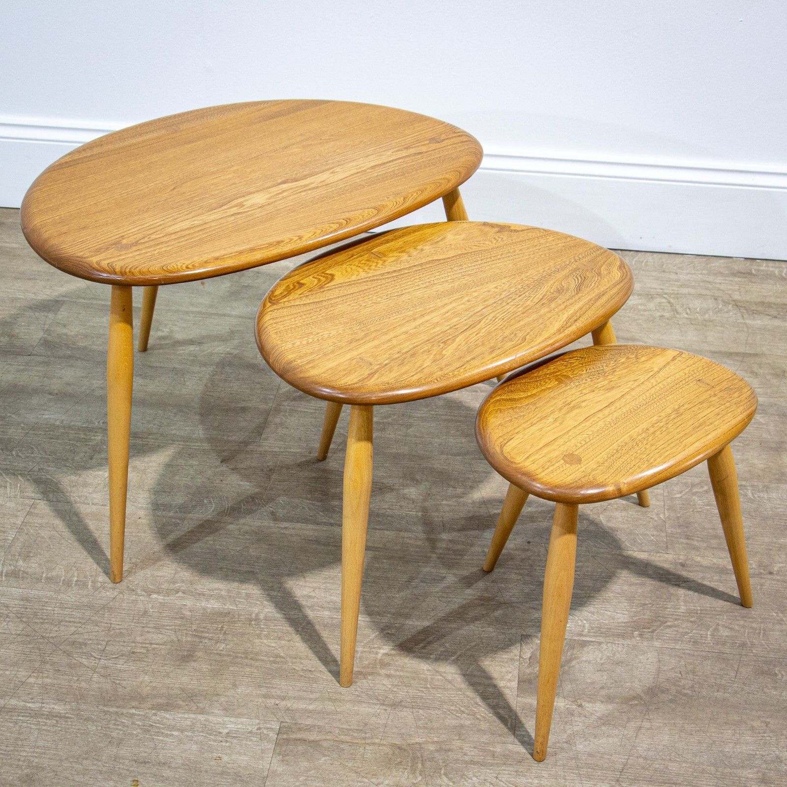 Ercol Nest Of Pebble Tables photo buy