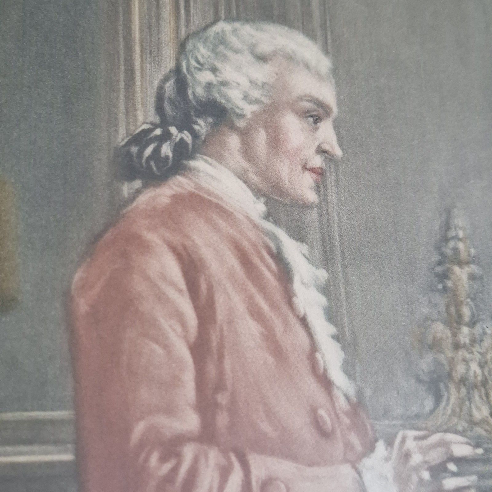 Antoine Gaymard Mezzotint Engraving Meissonier The Conversation Antique Print photo furniture