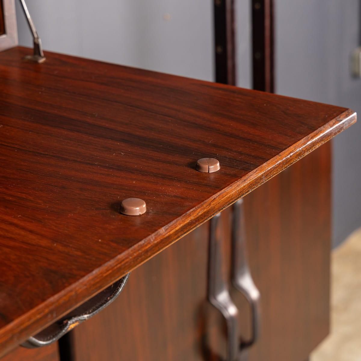photo vinterior 20thc Italian Modular Hardwood Wall Cabinet Attributable To Franco Albini C.1950