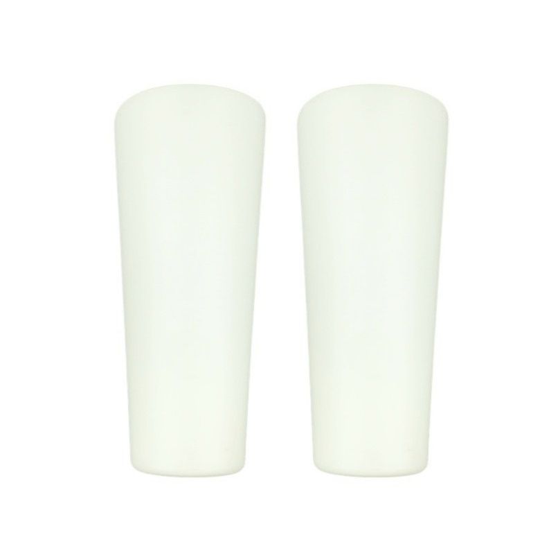 Paar Extra Grote Mid Century Modern Opaline Glazen Wandlampen Van Wilhelm Wagenfeld Voor Peill & Putzler, Duitsland, Jaren 1950