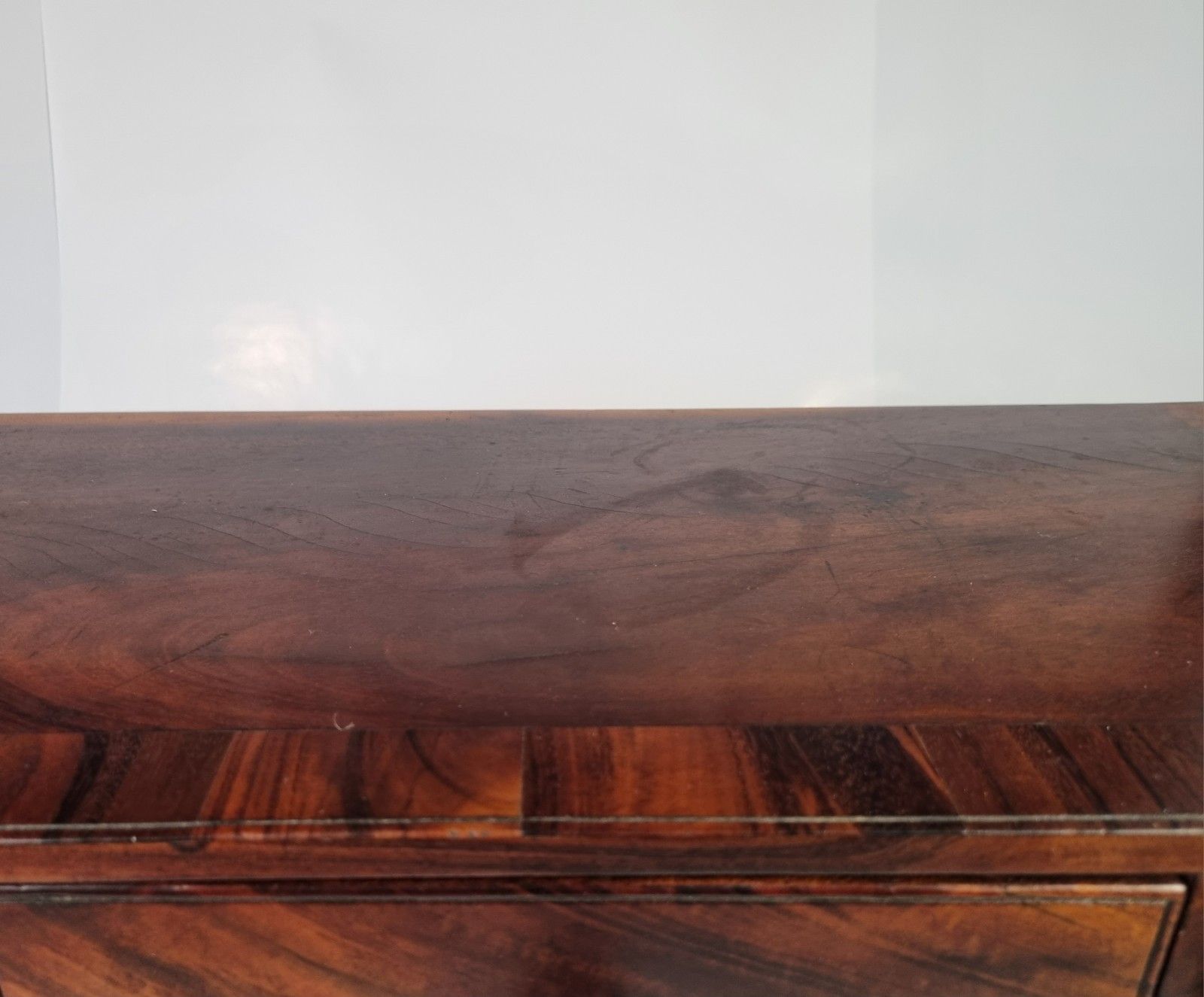 photo furniture Antique Rosewood Table Top Drawers Collectors Jewellery Writing Desk Top Storage