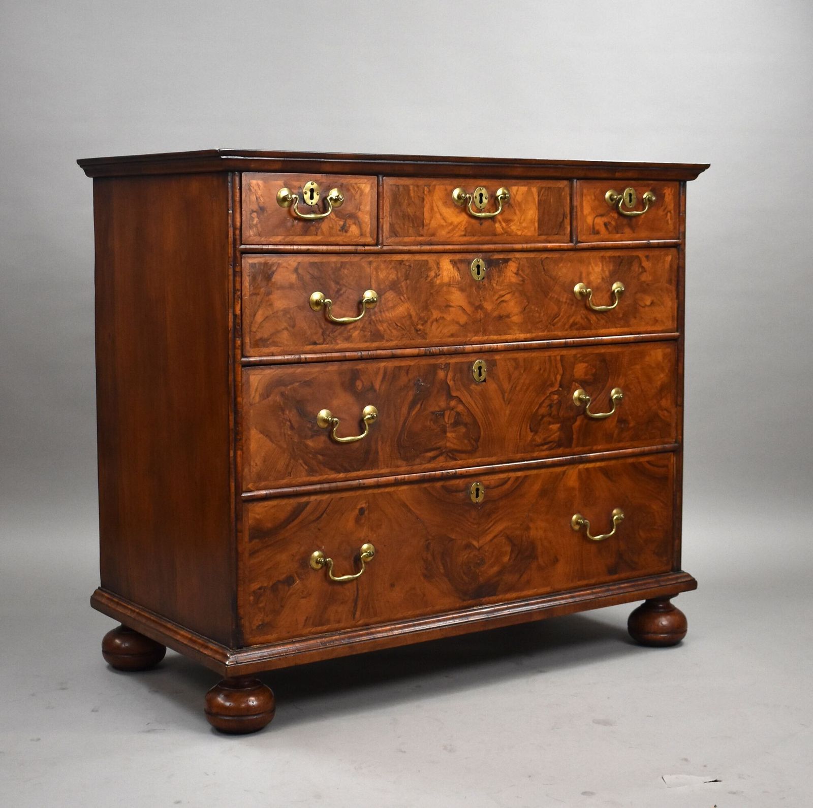 George III Burr Walnut Chest Of Drawers photo furniture