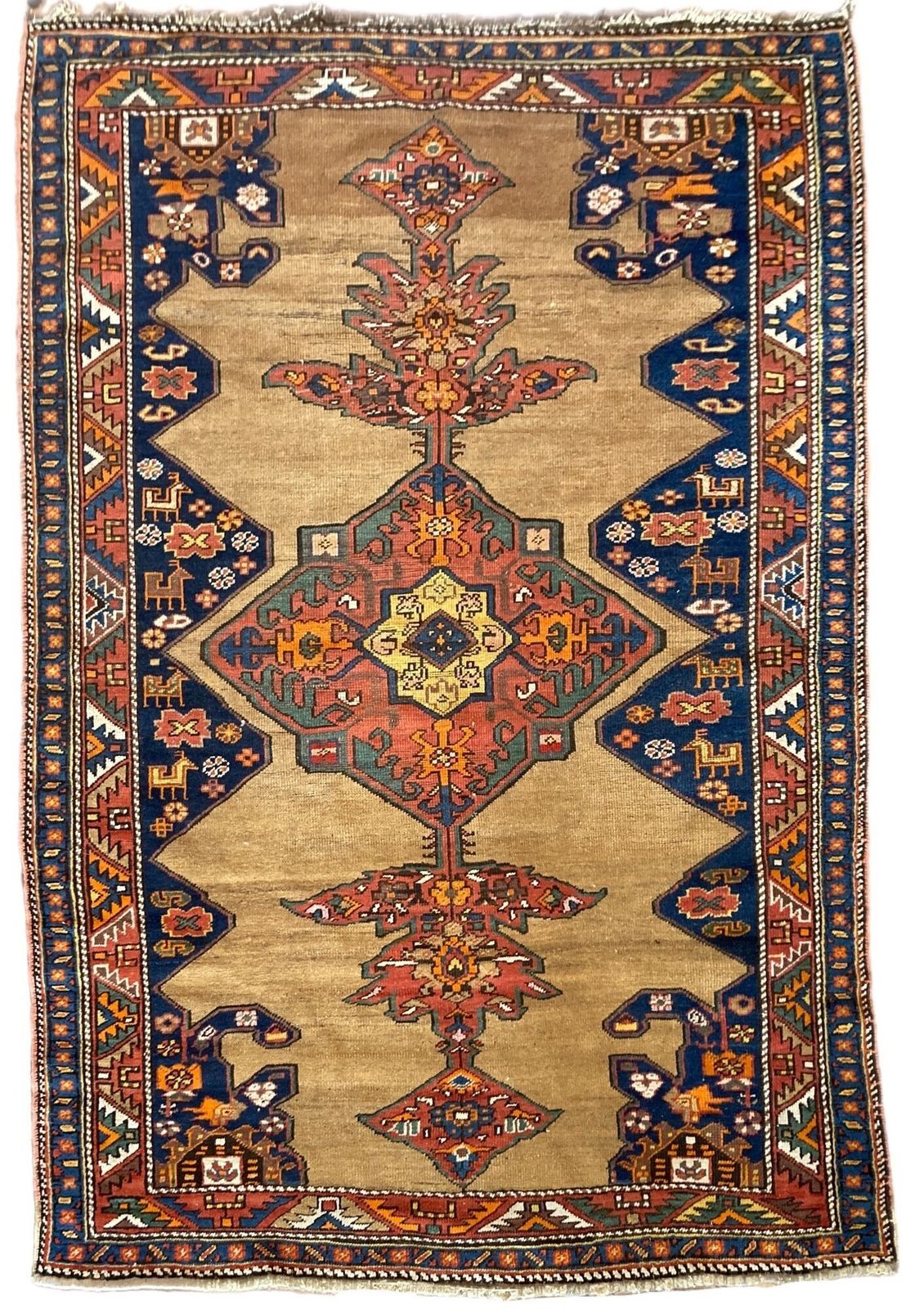 Antique Caucasian Rug 1.81m X 1.24m