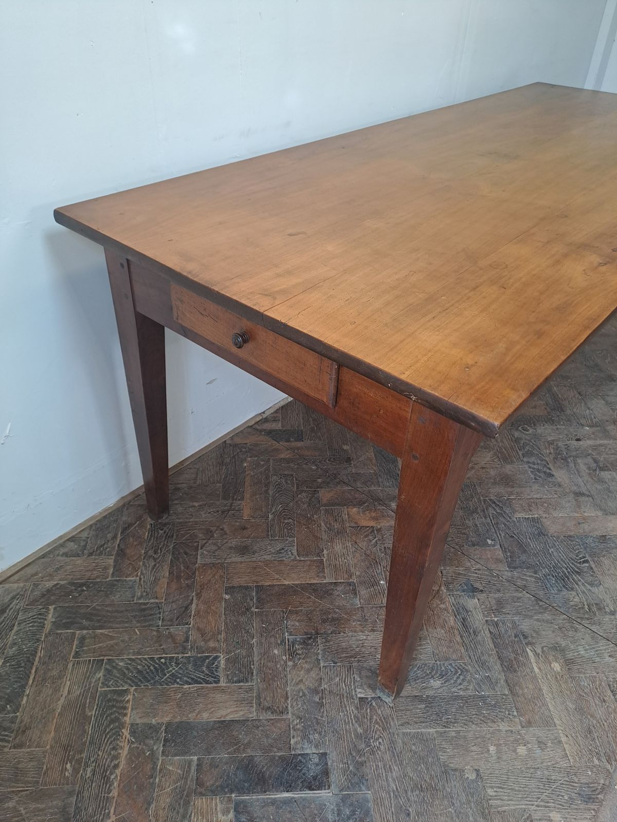 Mid 19th Century French Cherrywood Farmhouse Table photo furniture