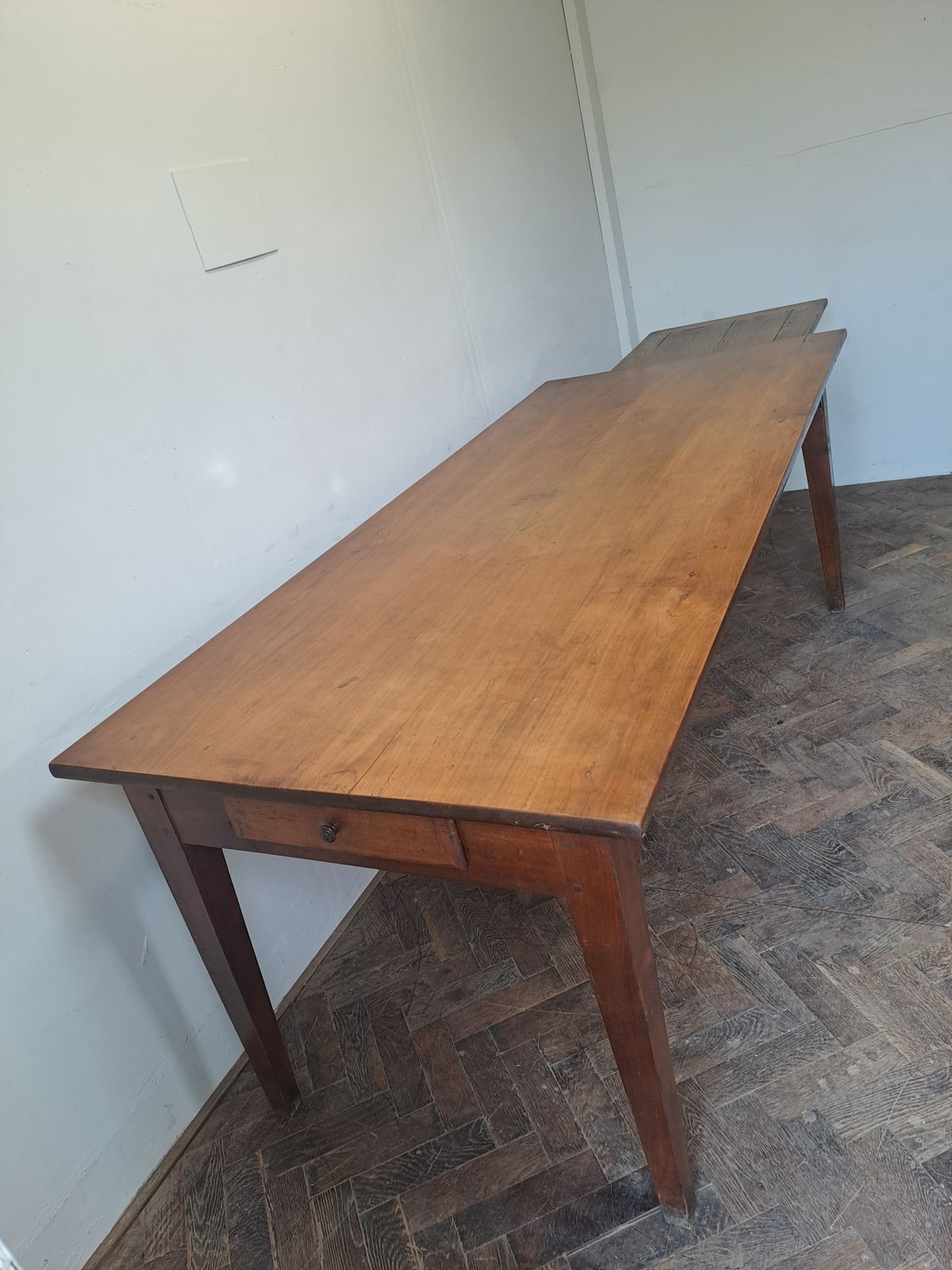 photo furniture Mid 19th Century French Cherrywood Farmhouse Table