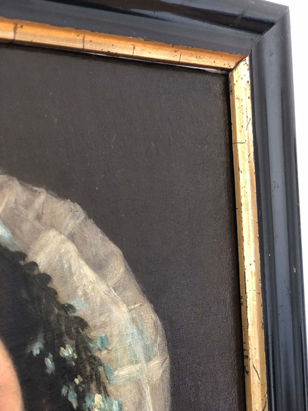 photo vinterior Set Of Antique Portrait Paintings Of A Dutch Couple, C. 1840