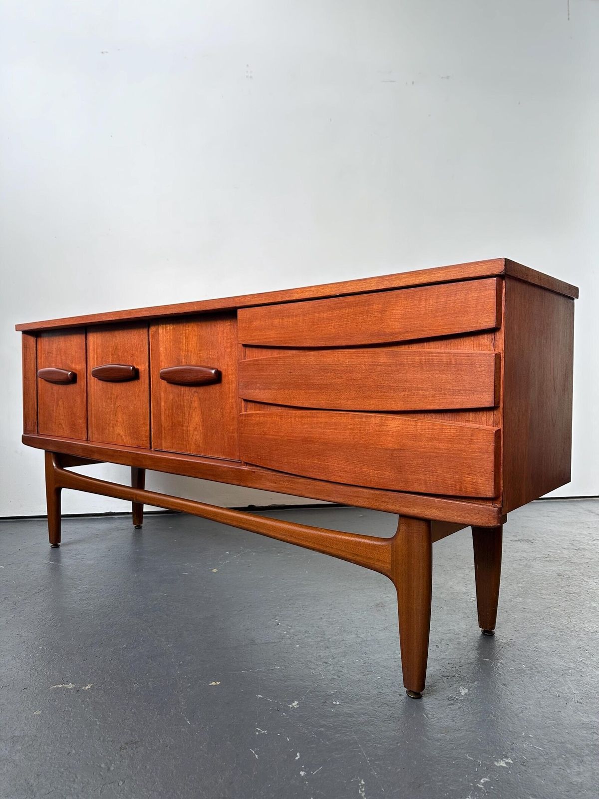 Vintage 1970s Jentique Teak Sideboard. Danish Retro G Plan Mid Century photo furniture