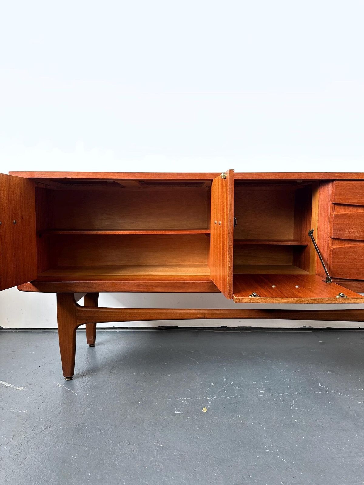 photo for sale Vintage 1970s Jentique Teak Sideboard. Danish Retro G Plan Mid Century