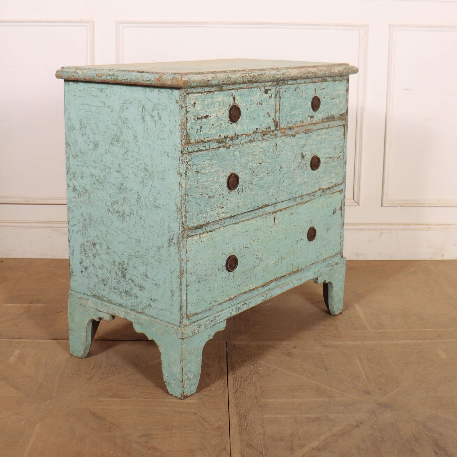 English Original Painted Chest Of Drawers photo buy