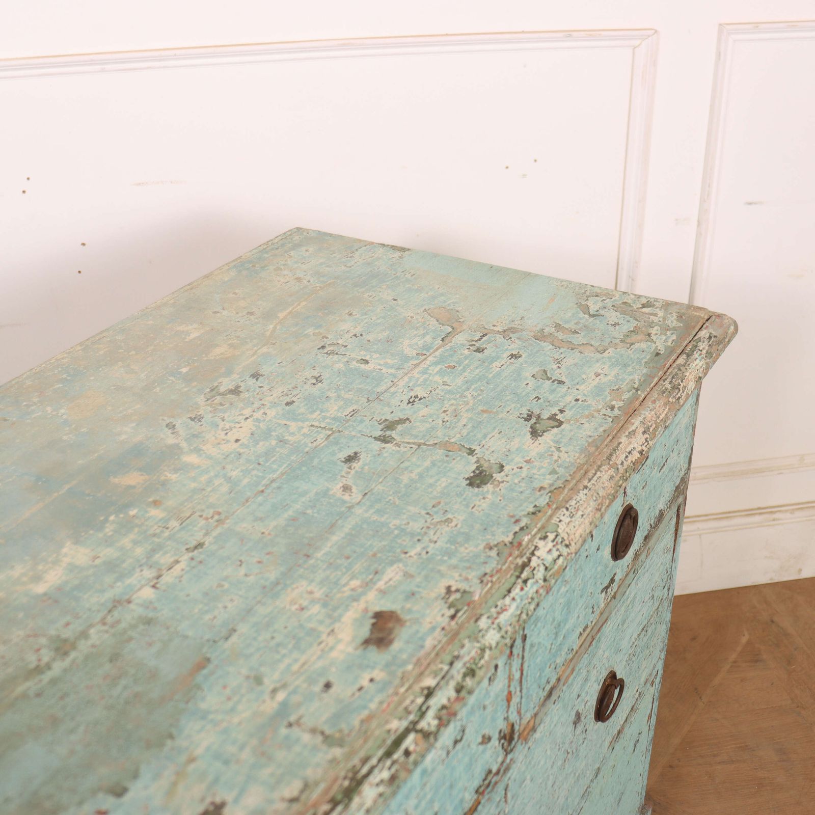 photo furniture English Original Painted Chest Of Drawers